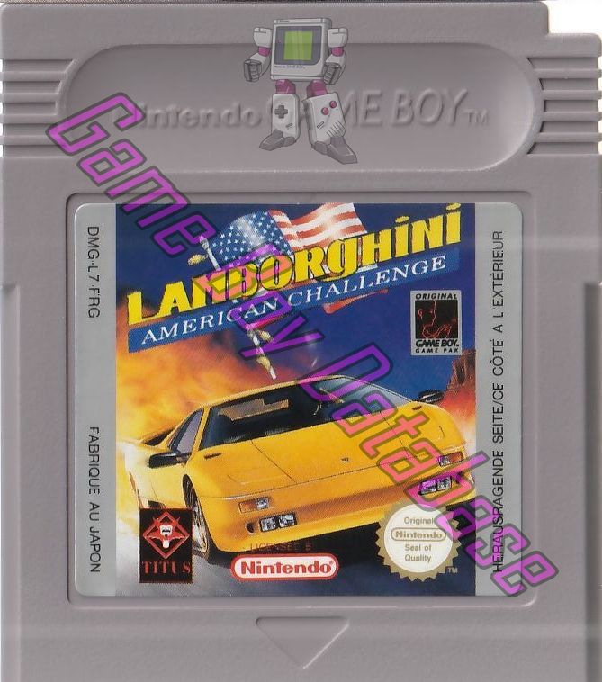 Lamborghini American Challenge FRG-1 Cartridge