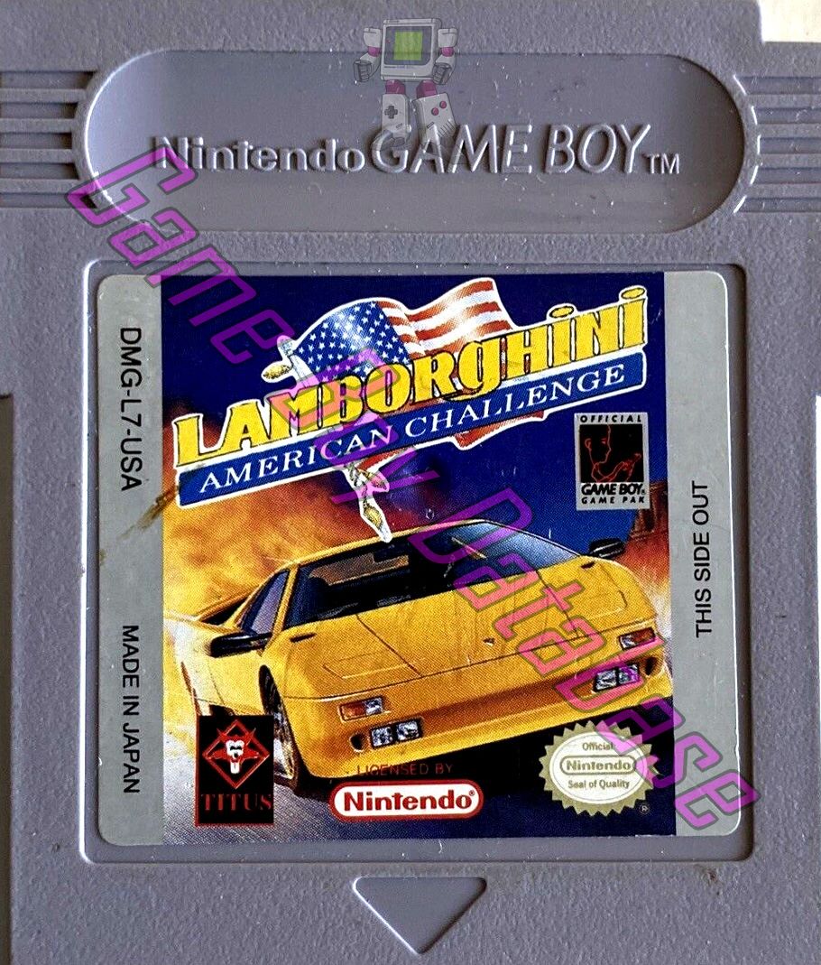 Lamborghini American Challenge USA Cartridge