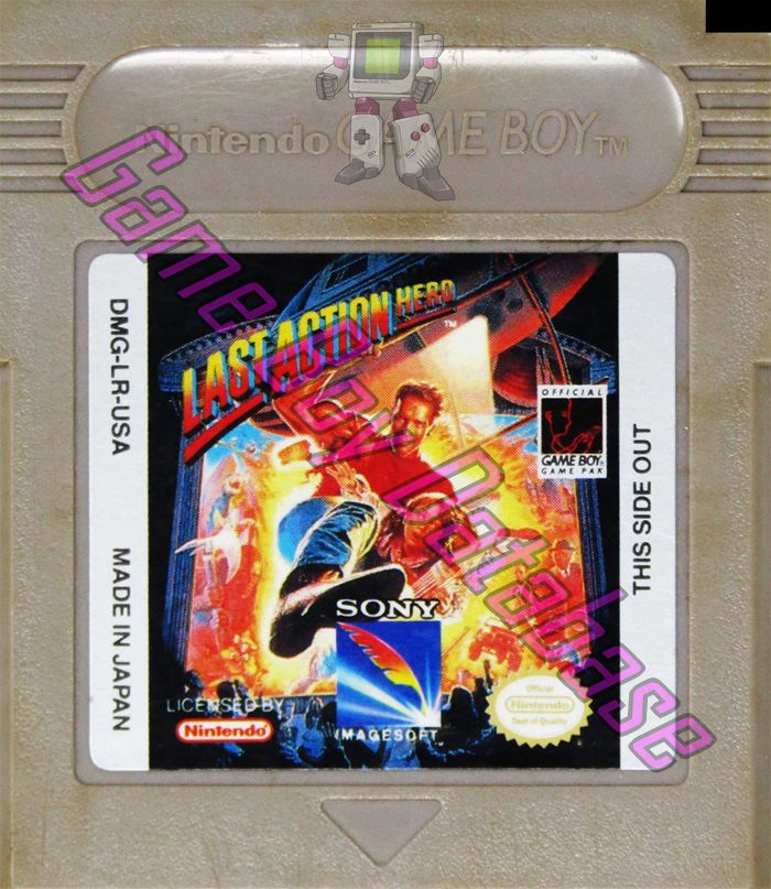 Last Action Hero USA Cartridge