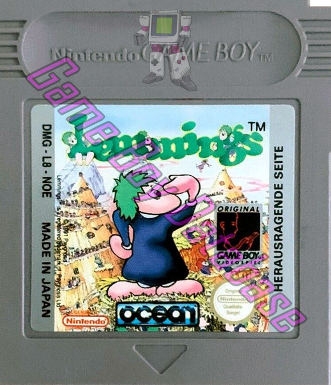 Lemmings NOE Cartridge