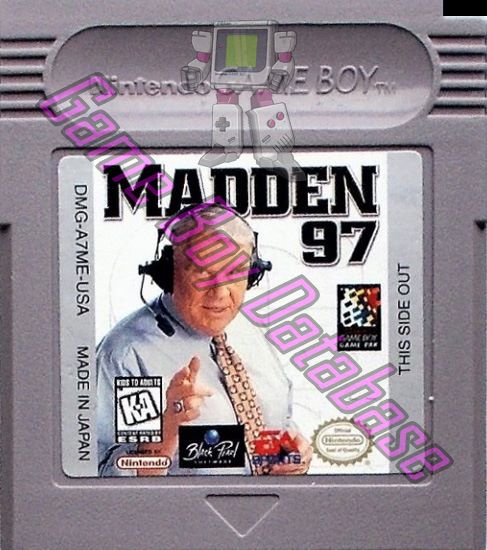 Madden NFL 97 USA Cartridge