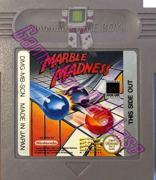 Marble Madness SCN Cartridge