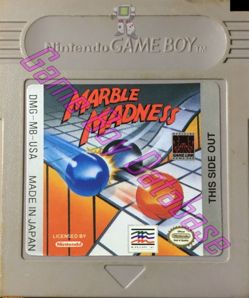 Marble Madness USA Cartridge