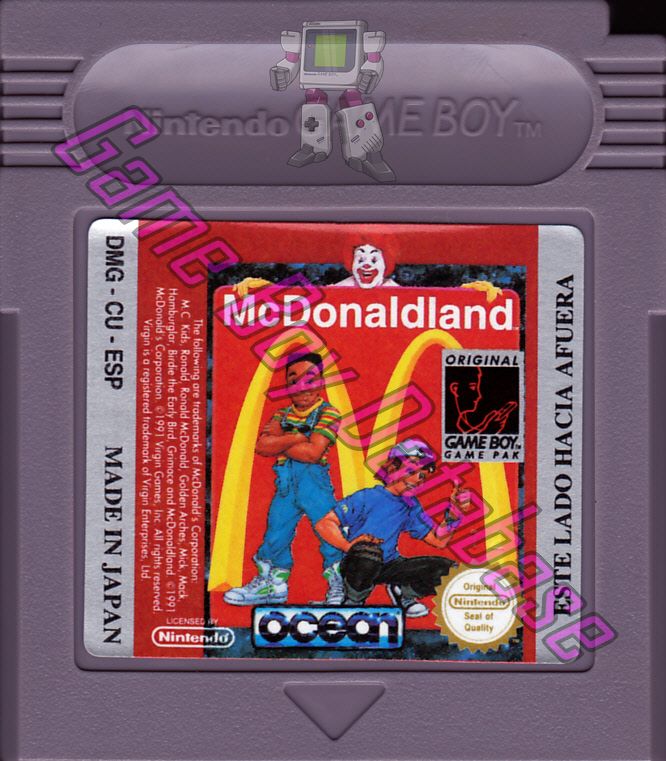 Mc Donaldland ESP Cartridge