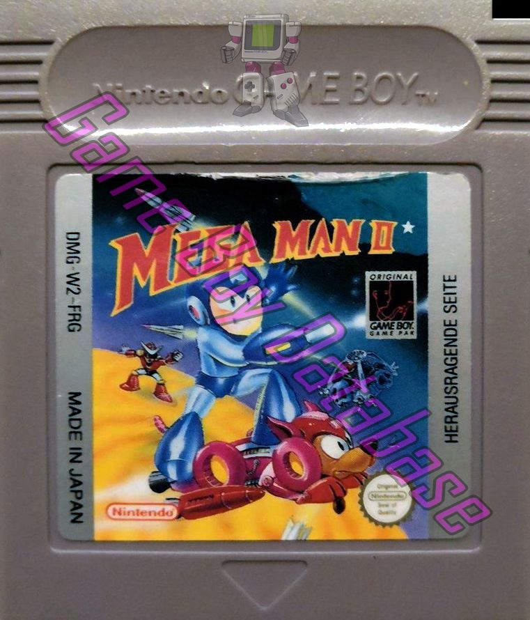 Mega Man II FRG-1 Cartridge