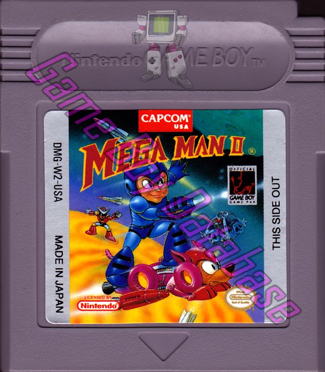 Mega Man II USA Cartridge