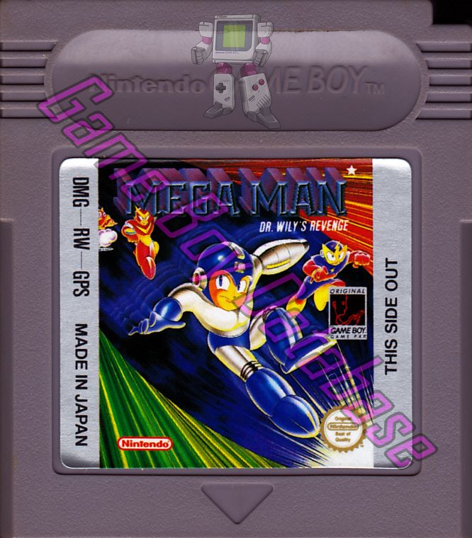 Mega Man Dr. Wily's Revenge GPS Cartridge