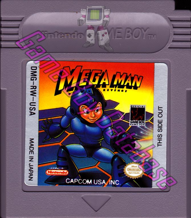 Mega Man Dr. Wily's Revenge USA Cartridge