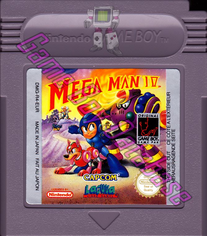 Mega Man IV  EUR-1 Cartridge