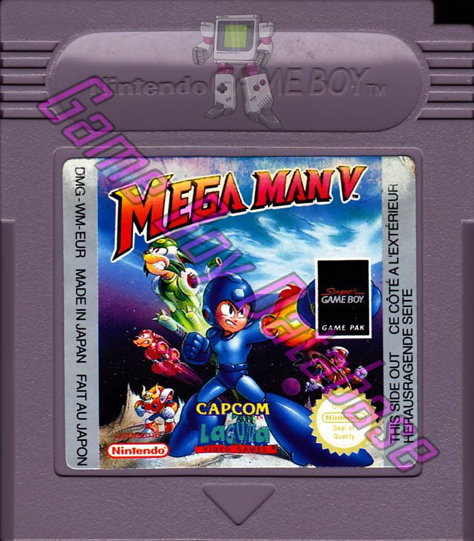 Mega Man V EUR Cartridge