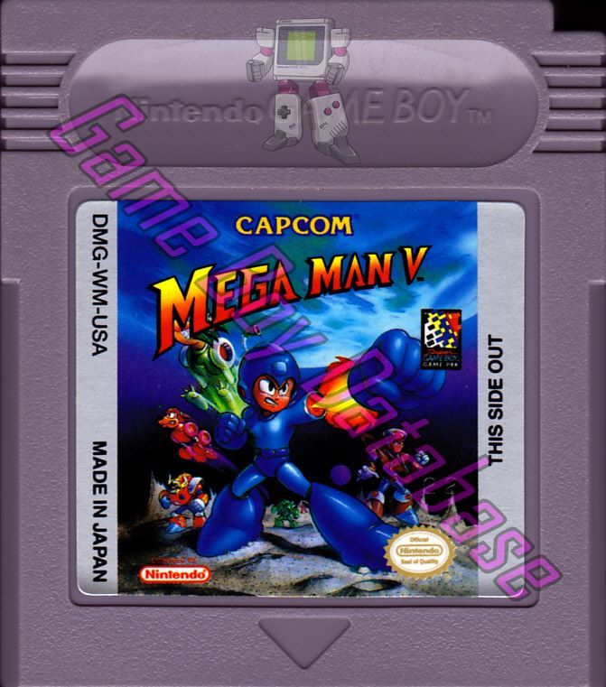 Mega Man V USA Cartridge