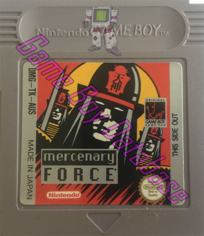 Mercenary Force AUS Cartridge