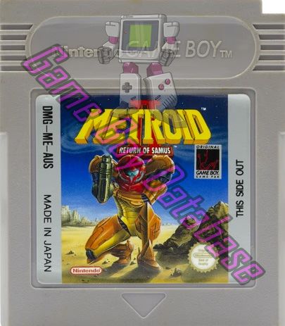 Metroid II Return of Samus AUS Cartridge