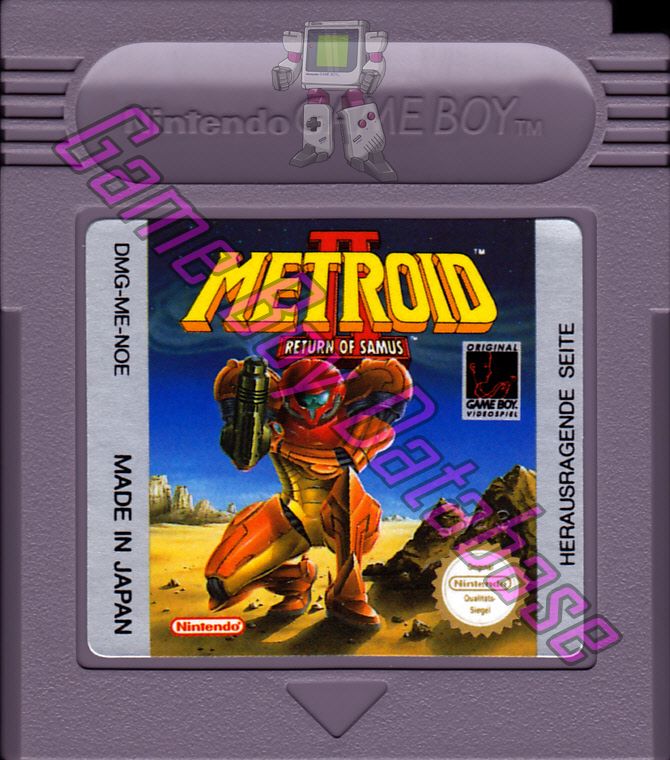 Metroid II Return of Samus NOE Cartridge