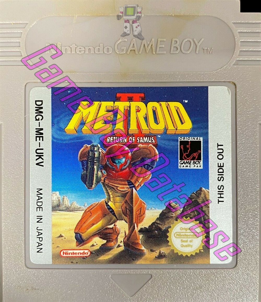 Metroid II Return of Samus UKV-1 Cartridge