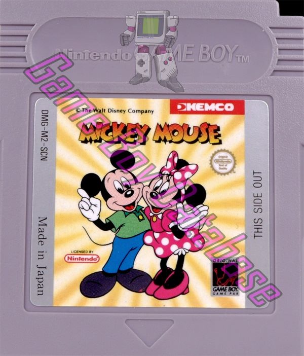 Mickey Mouse SCN Cartridge