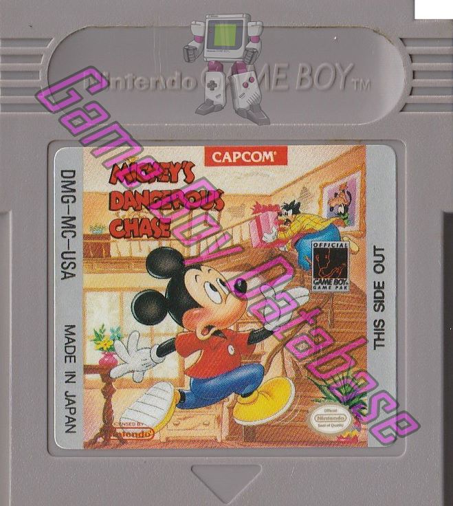 Mickey's Dangerous Chase USA Cartridge