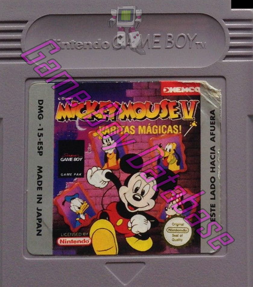 Mickey Mouse Varitas magicas ESP Cartridge