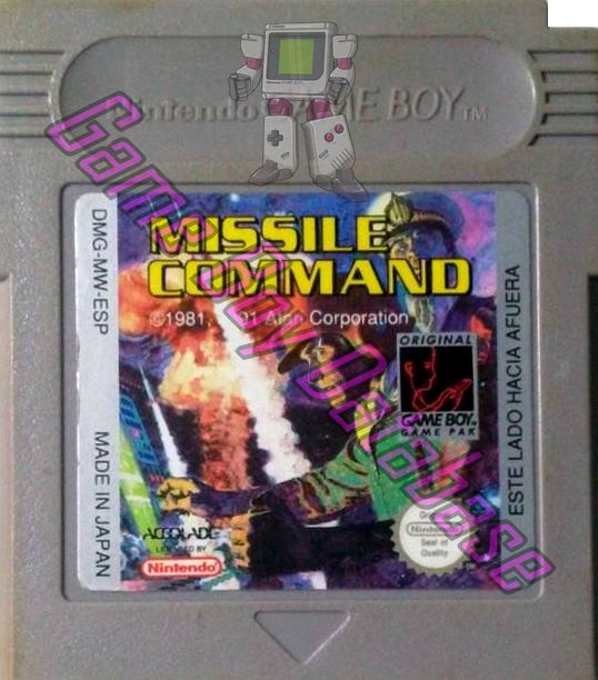 Missile Command ESP Cartridge