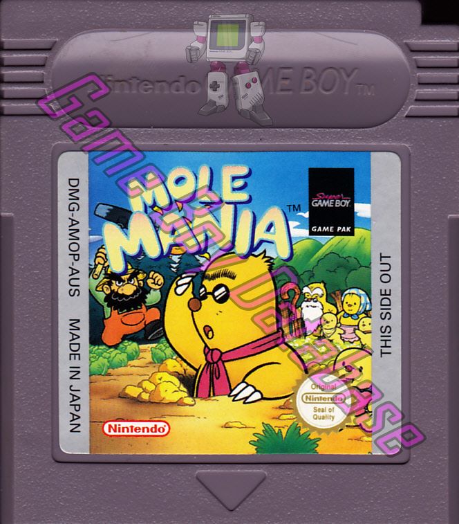 Mole Mania AUS Cartridge