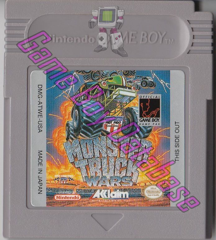 Monster Truck wars USA Cartridge