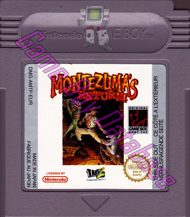 Montezuma's Return ! EUR Cartridge