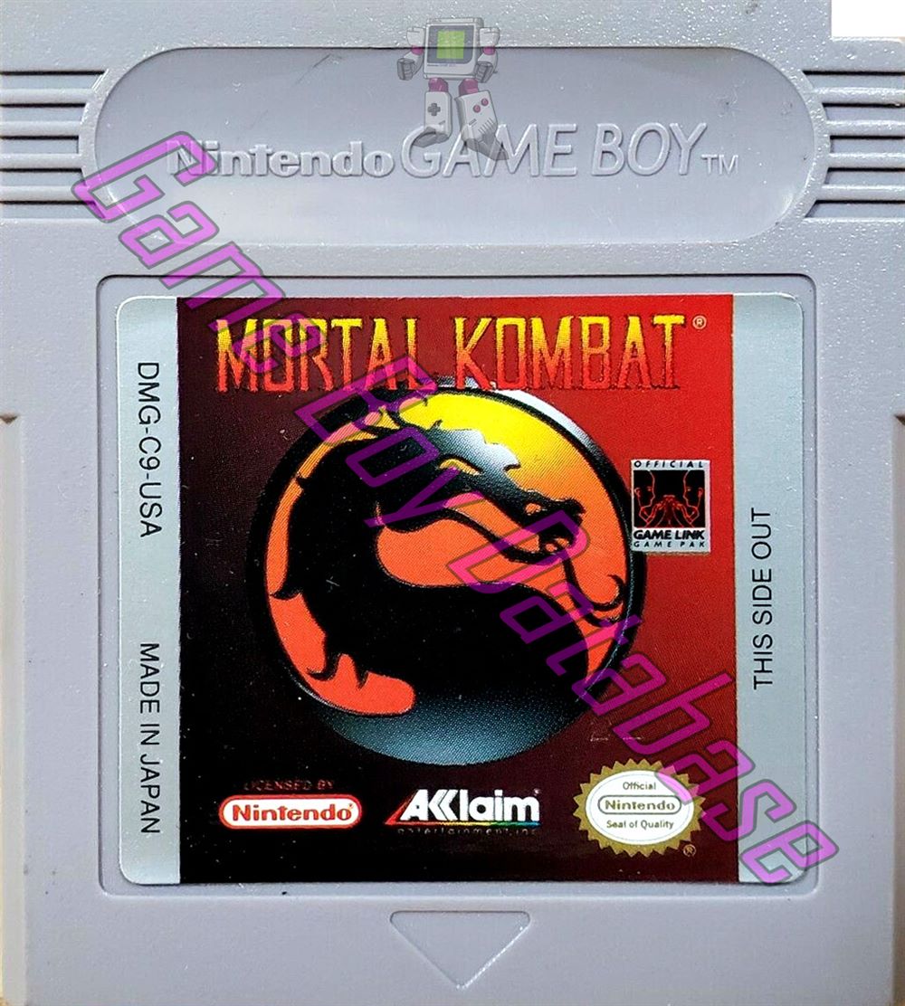 Mortal Kombat USA Cartridge