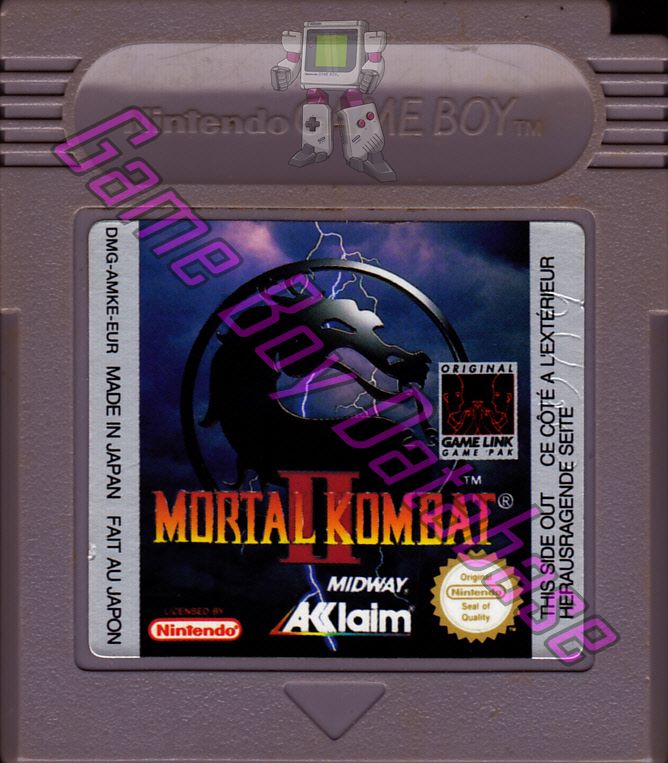 Mortal Kombat II EUR Cartridge