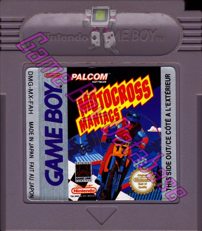 Motocross Maniacs FAH Cartridge