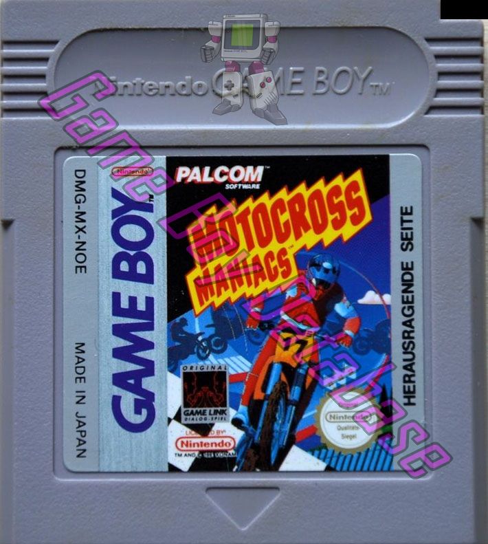 Motocross Maniacs NOE Cartridge