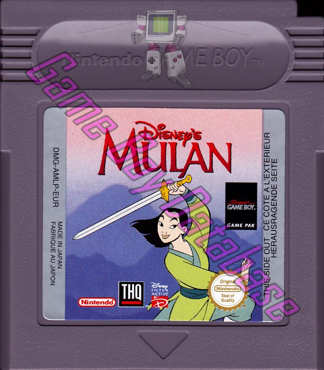 Mulan (Disney's) NUKV Cartridge