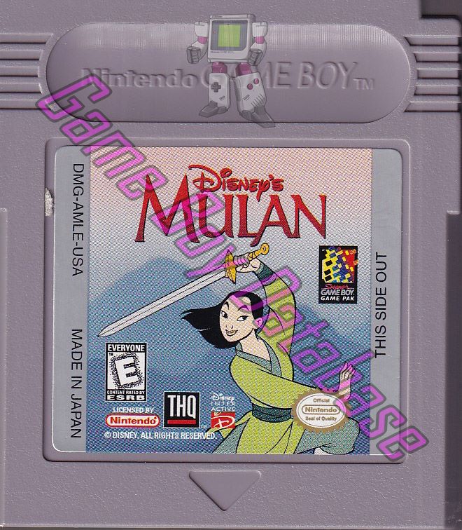 Mulan (Disney's) USA Cartridge