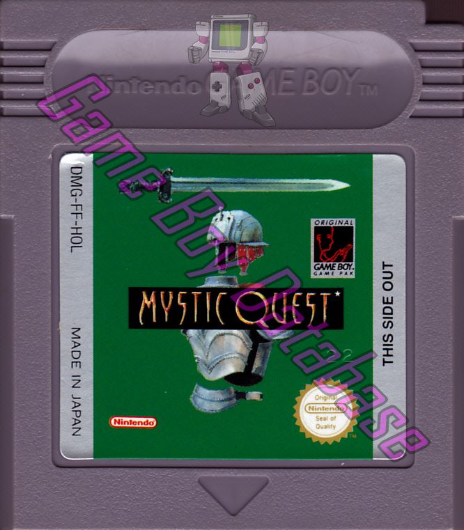 Mystic Quest HOL Cartridge