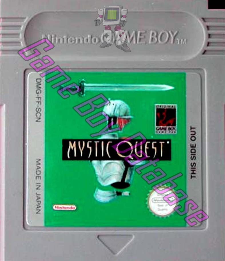 Mystic Quest SCN Cartridge