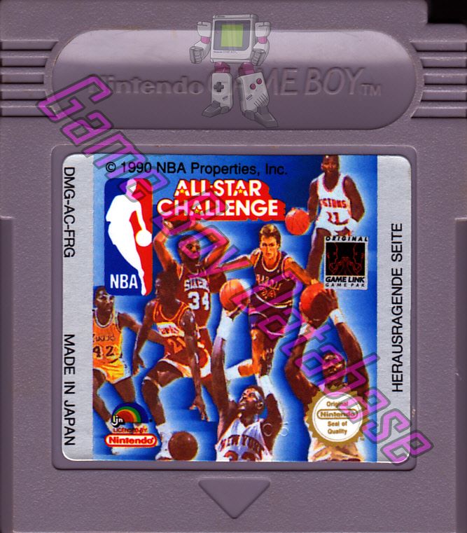 NBA All-Star Challenge FRG Cartridge