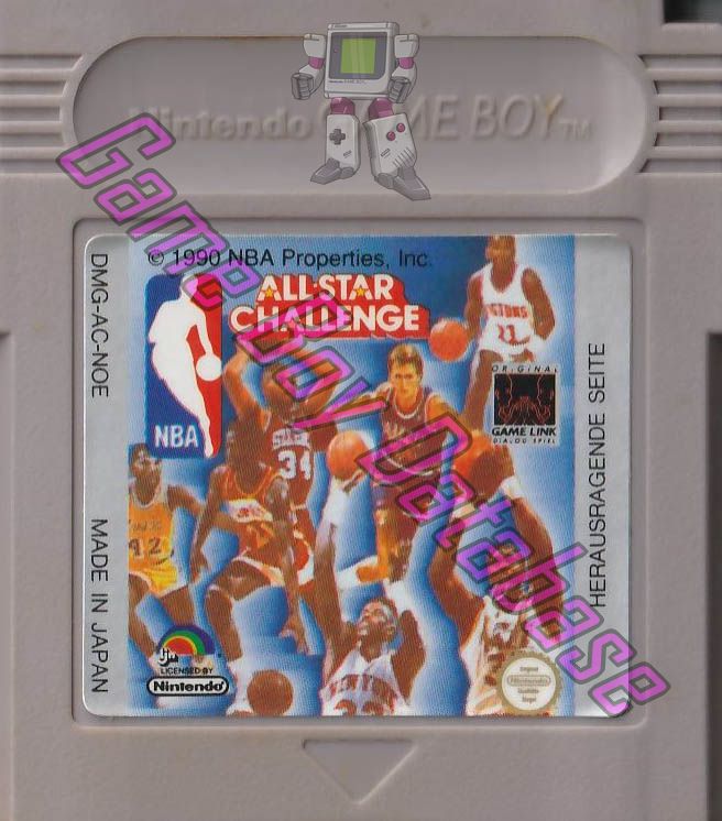 NBA All-Star Challenge NOE-1 Cartridge