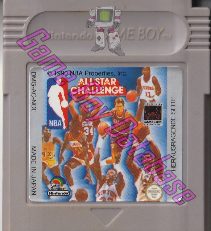 NBA All-Star Challenge NOE-2 Cartridge