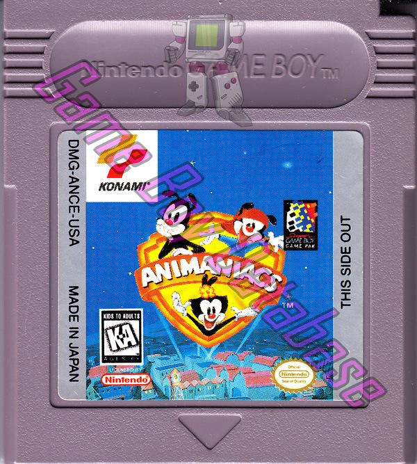 Animaniacs USA Cartridge