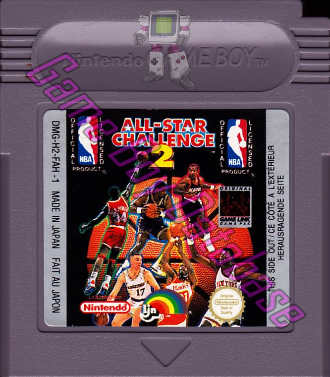 NBA All-Star Challenge 2 FAH-1 Cartridge