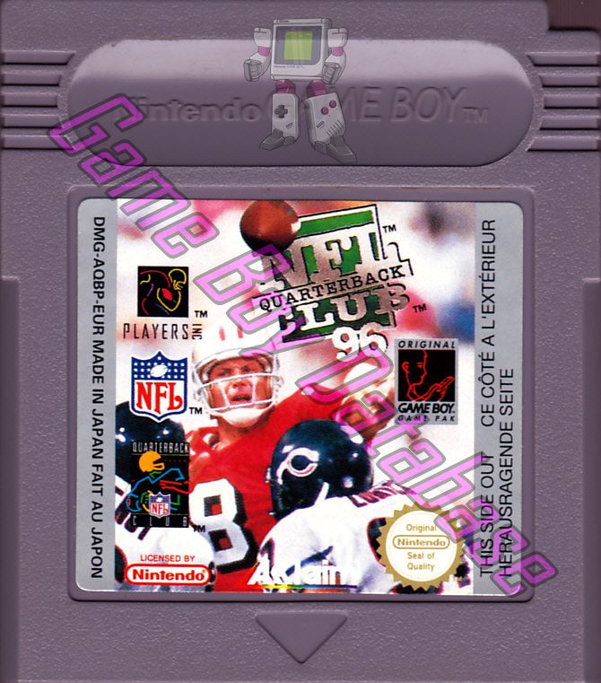 NFL Quarterback Club 96 EUR Cartridge