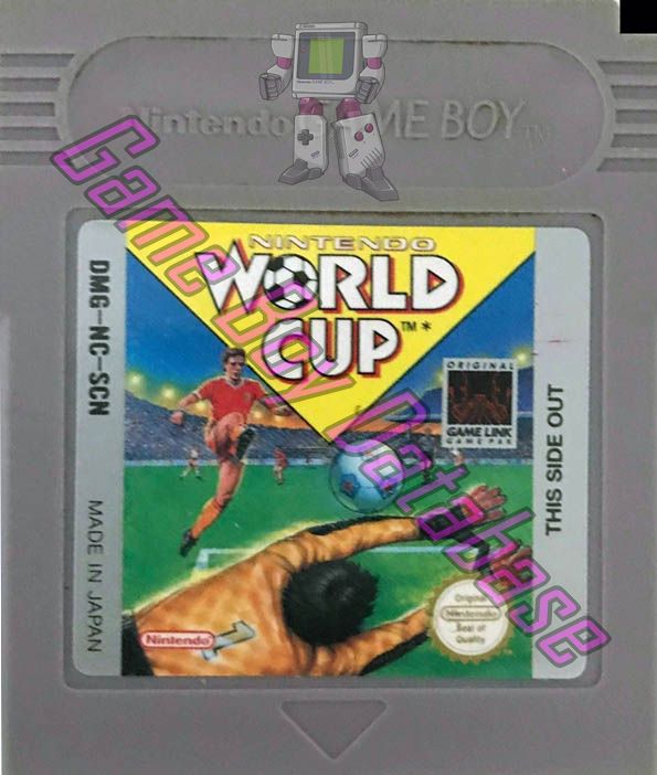 Nintendo World Cup SCN Cartridge