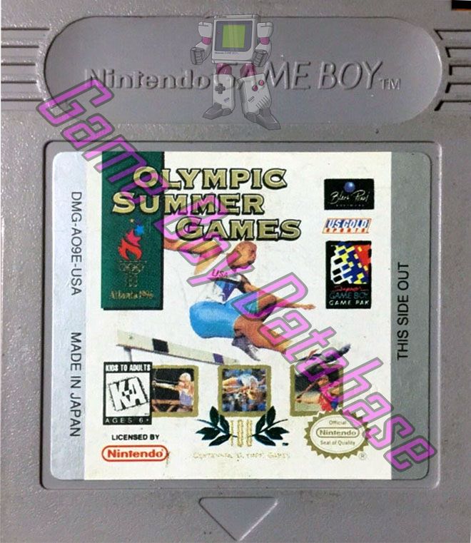 Olympic Summer Games USA Cartridge