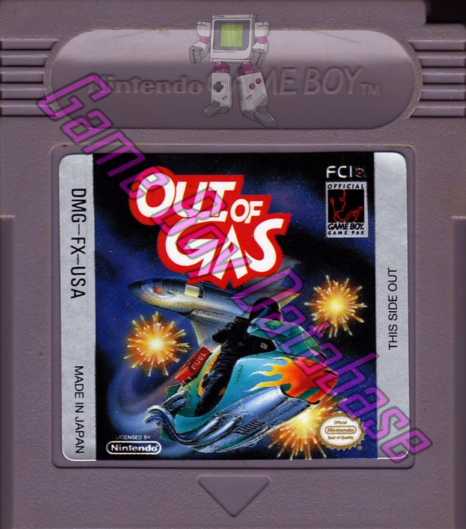 Out of Gas USA Cartridge