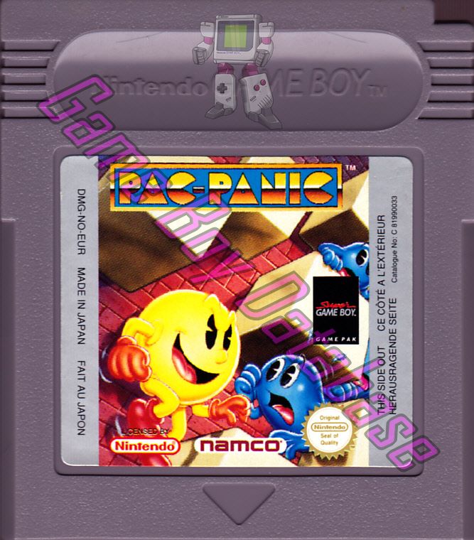 Pac-Panic EUR Cartridge