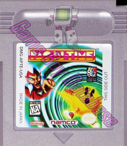 Pac-In-Time USA Cartridge