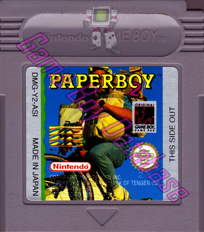 Paperboy 2 ASI Cartridge