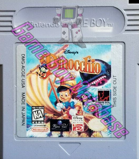 Pinocchio USA Cartridge