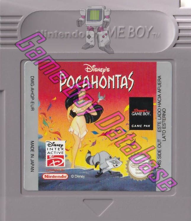 Pocahontas (Disney's) FRG Cartridge