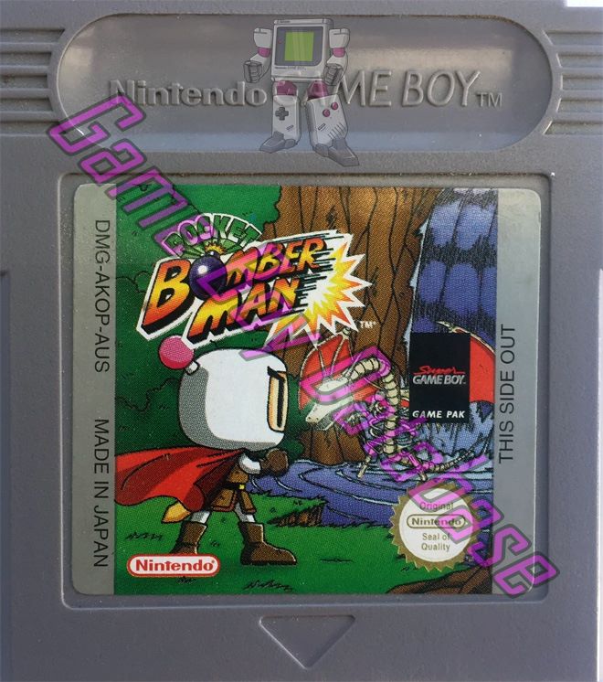 Pocket Bomber Man AUS Cartridge