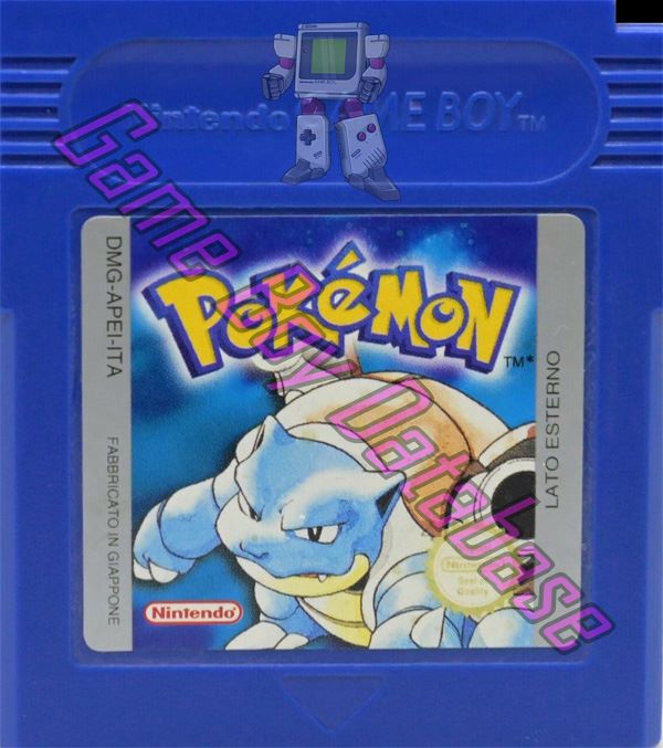 Pokemon Versione Blu NITA Cartridge